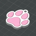 Chaveiro/Pingente para PET (NFC)